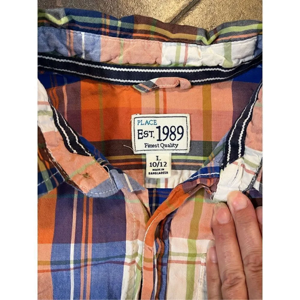 GAP boy’s plaid
